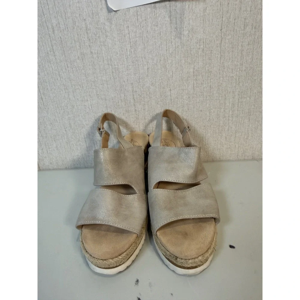 Life Stride Wedge Sandals Women's 7‎ Slingback 3